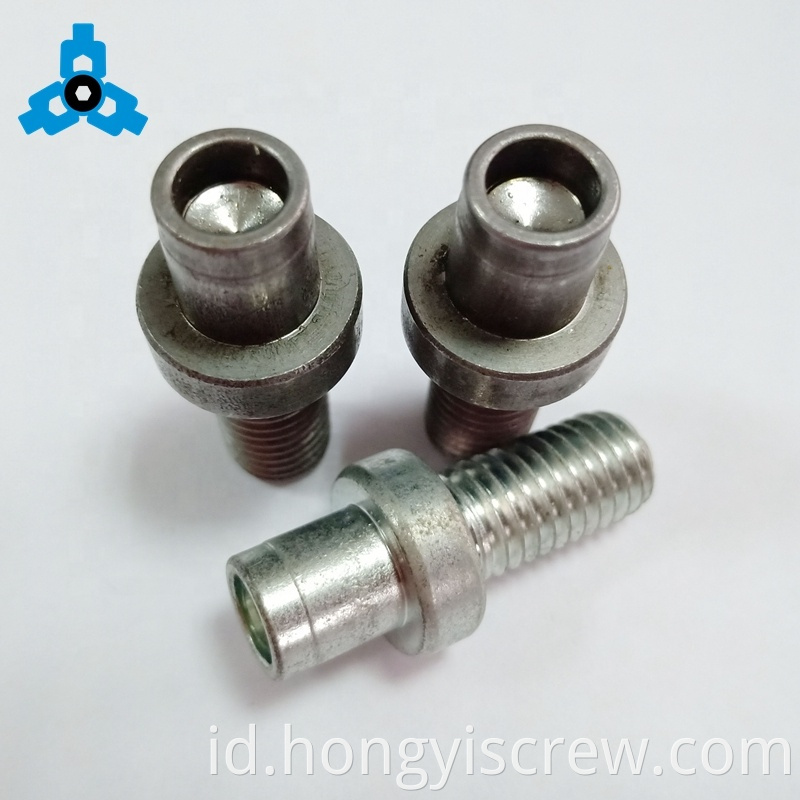 Kustom CNC Cold Forming Hexagon Socket Cap Bahu Sekrup dengan Hollow